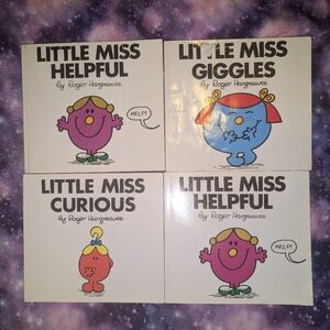 Set of 4 Little Miss Books